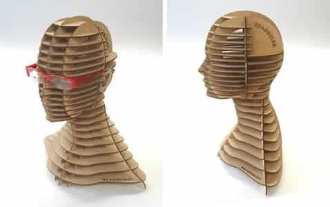 Gözlük Standı şablonu