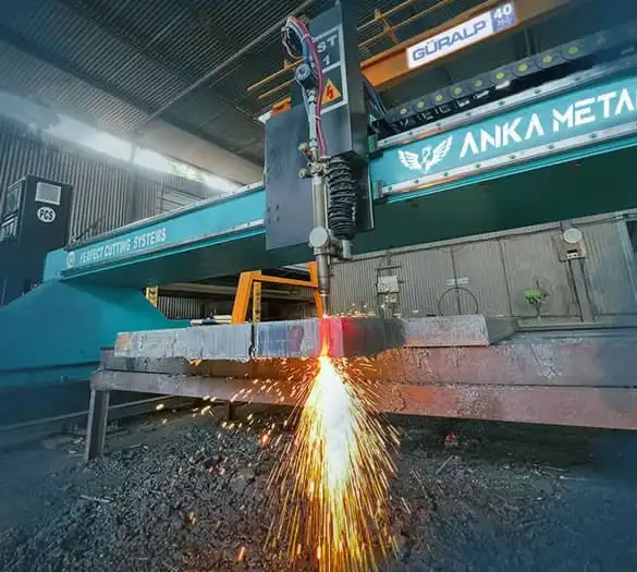 Cnc oksijen kesim resmi